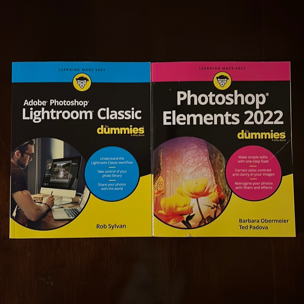 Set of 2: Photoshop & Lightroom for Dummies